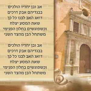 פוסטר ‘תפילת אב ובן’
