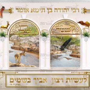 פוסטר ‘עז כנמר’ | הוי עז כנמר