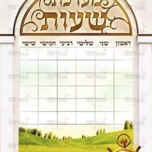 פינת ‘מערכת שעות’ | הוי עז כנמר