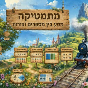 קיר מתמטיקה בנוף
