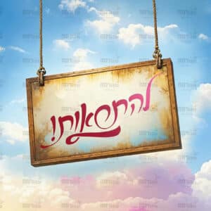 קיר מעל דלת עלי והצליחי