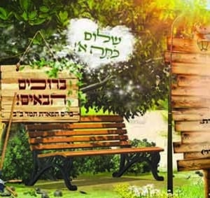 שלום כיתה א | רקע נוף שדות לחצר