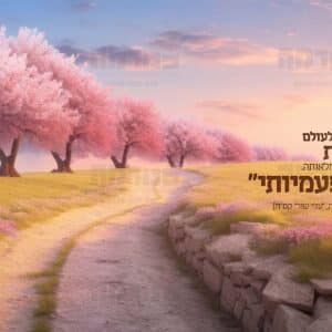 פוסטר ‘רק אני בחד פעמיותי’ | תמונות נוף