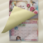 Minimal calendar mock-up assortment