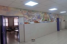 עיצוב מסדרון בית ספר, קרית גת - פנורמה מהשטח, פרק 1