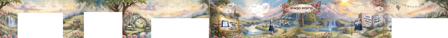 עיצוב מסדרון בית ספר, קרית גת - פנורמה מהשטח, פרק 1