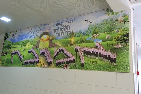עיצוב מסדרונות בית ספר, בני ברק - פנורמה מהשטח, פרק 7