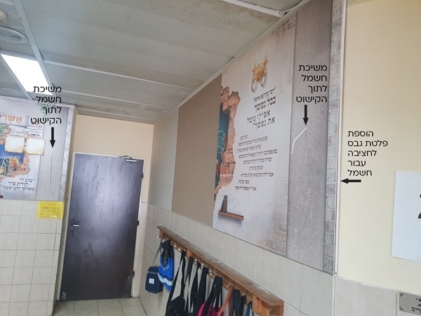 עיצוב כניסה לבית ספר, בית שמש - פנורמה מהשטח, פרק 11